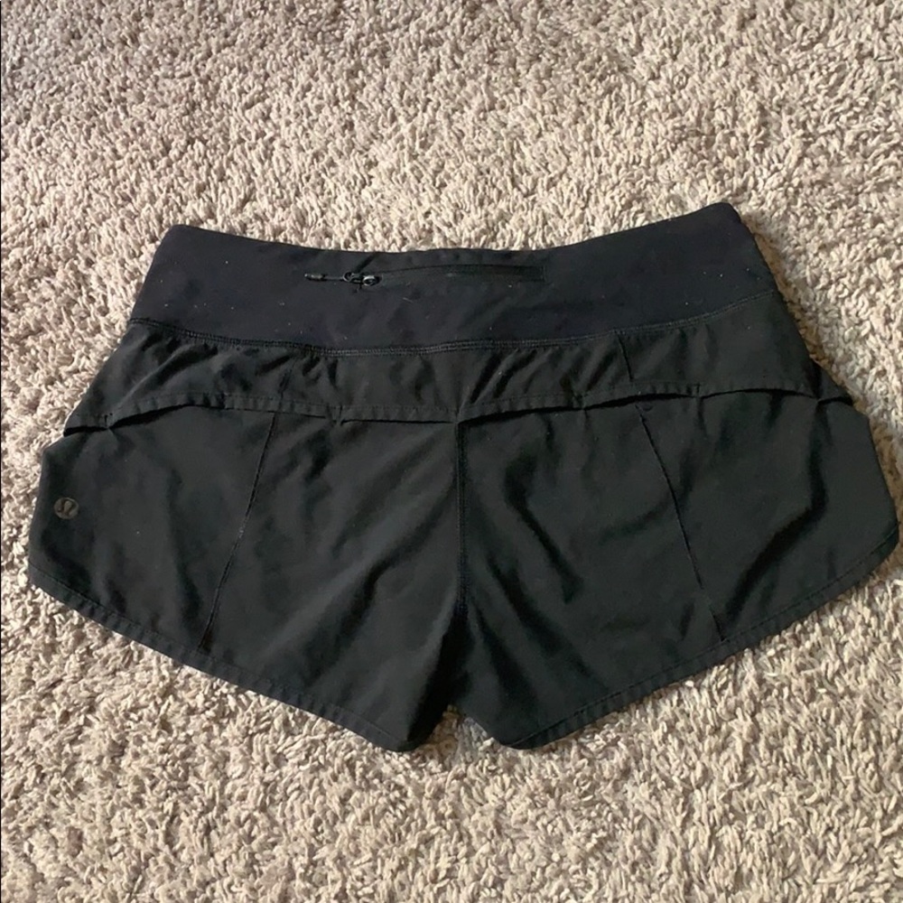 Lululemon speed shorts